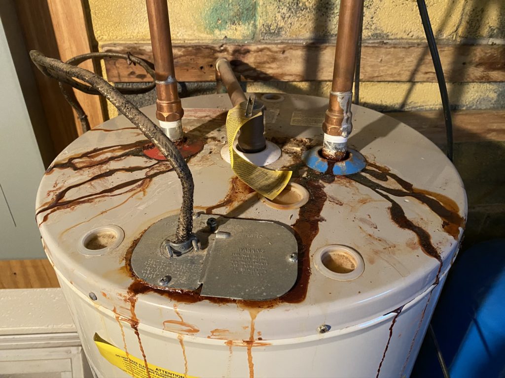 Broken Water Heater