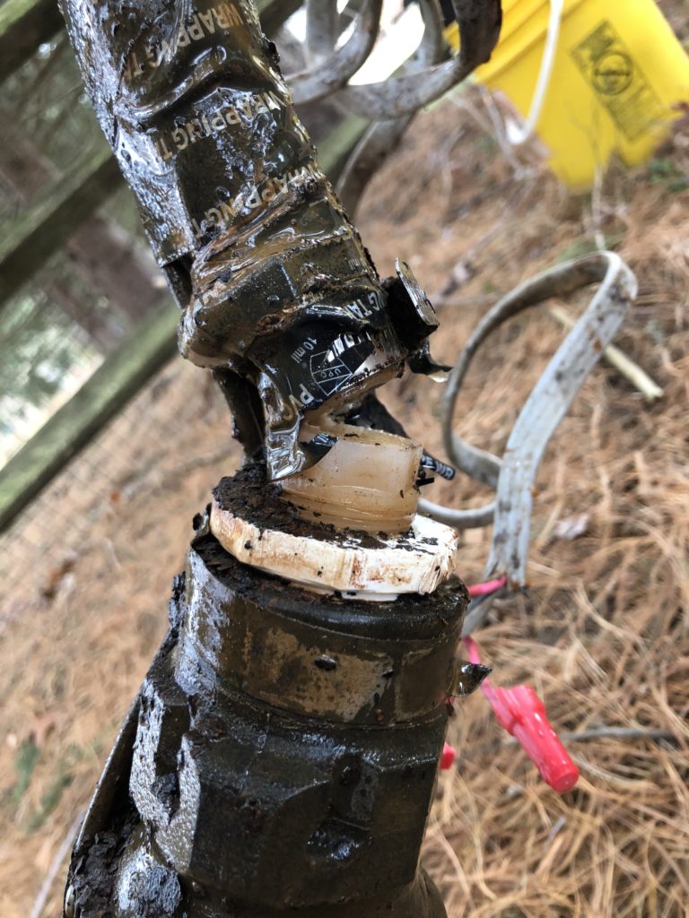 Broken Fitting