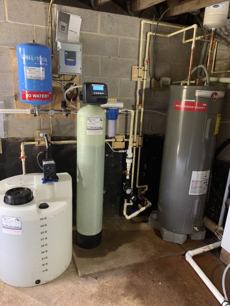 Solution Feeder, Constant Pressure System, Multimedia Tank, Sediment Filter And Water Heater
