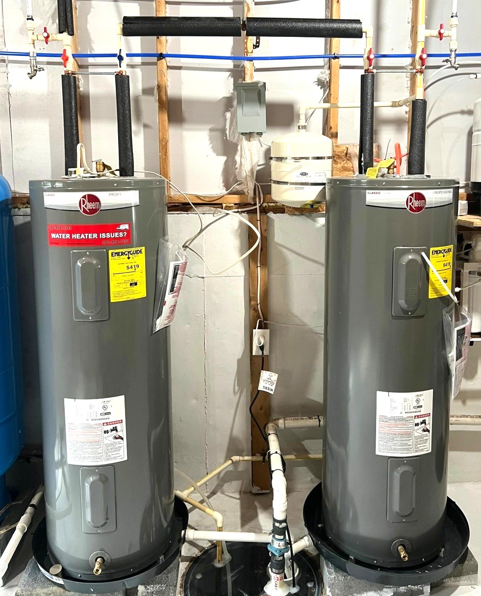A Group Of Water Heaters